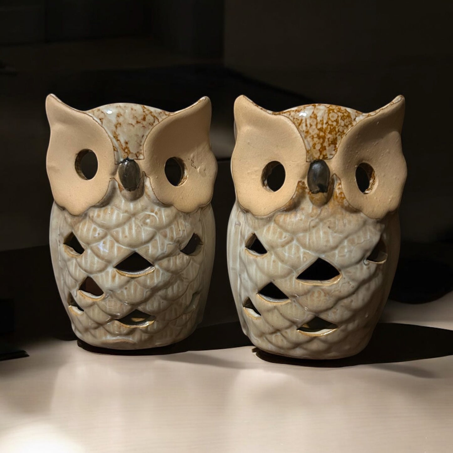 Owl Tea Light Burner