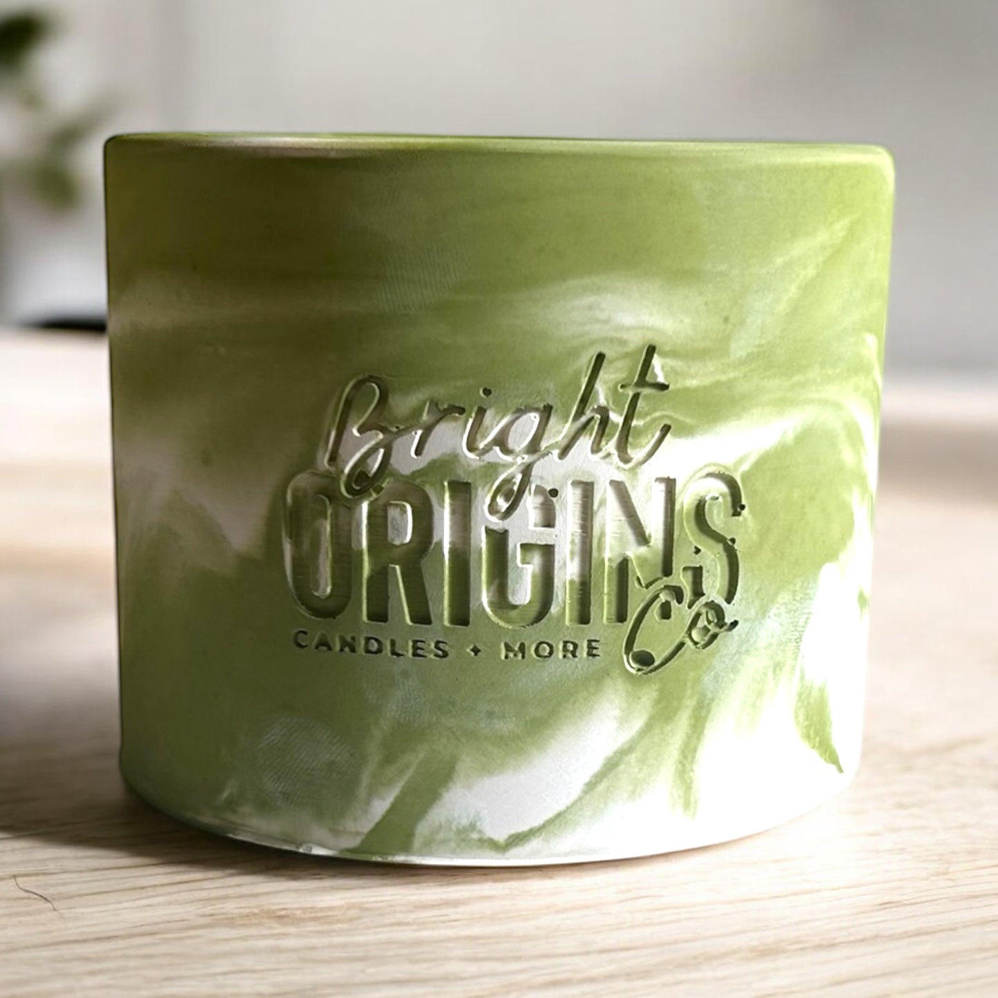 Pistachio Buttercream Candle