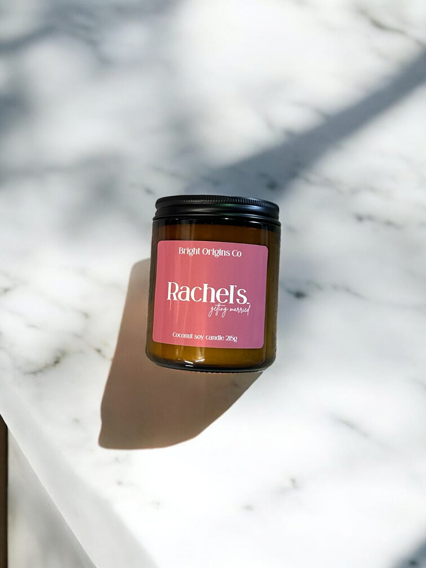 Custom Amber Jar Candles