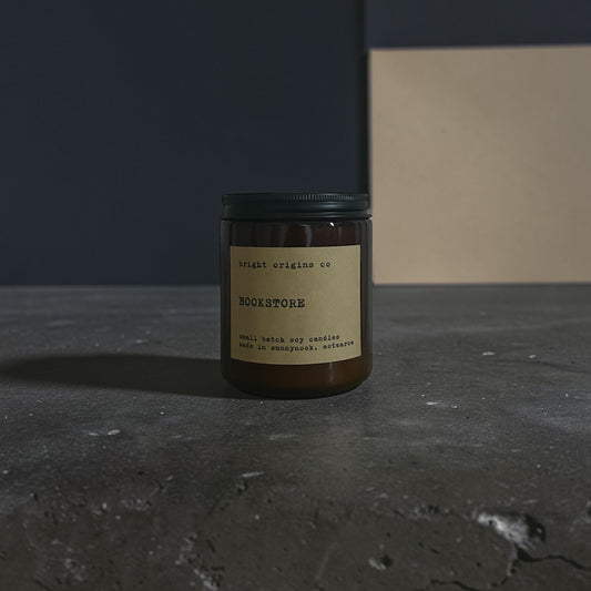 Bookstore Candle