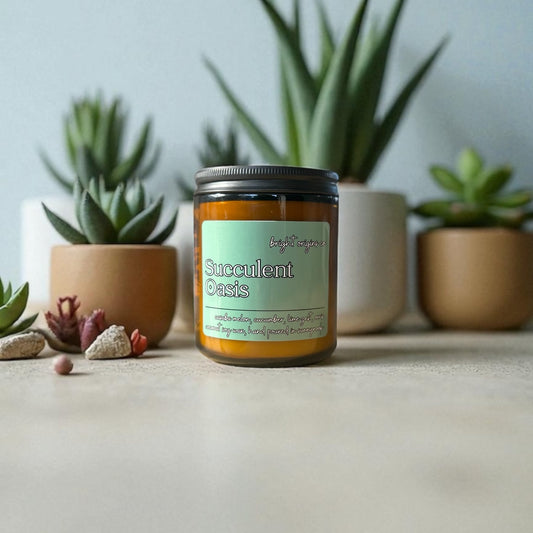 Succulent Oasis Candle