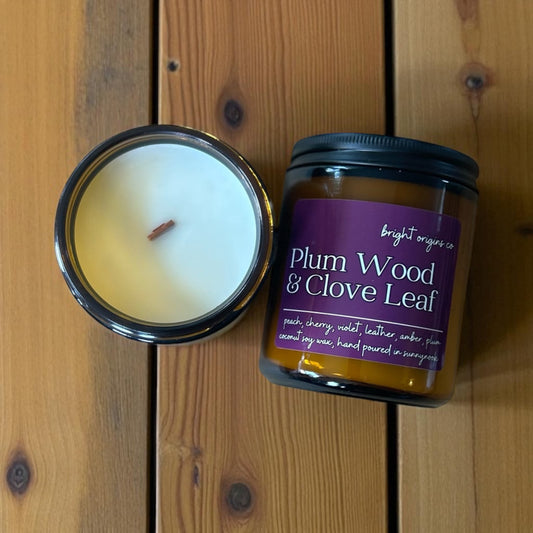 Plum Wood & Clove Leaf Candle