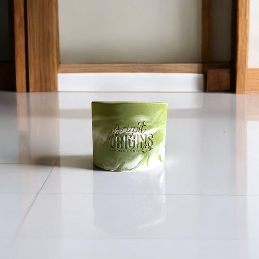 Pistachio Buttercream Candle