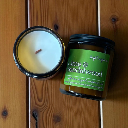 Lime & Sandalwood Candle