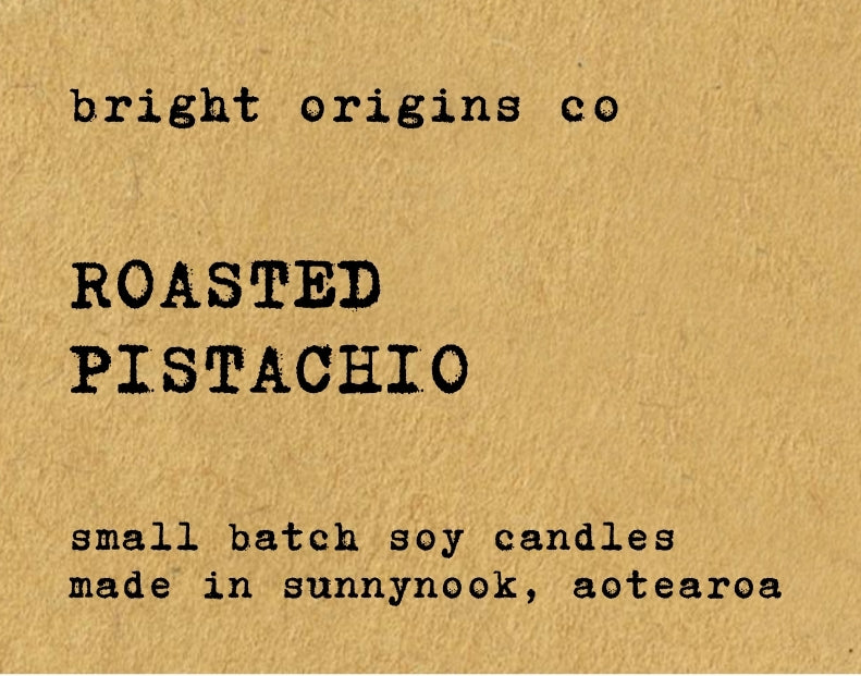 Roasted Pistachio Candle