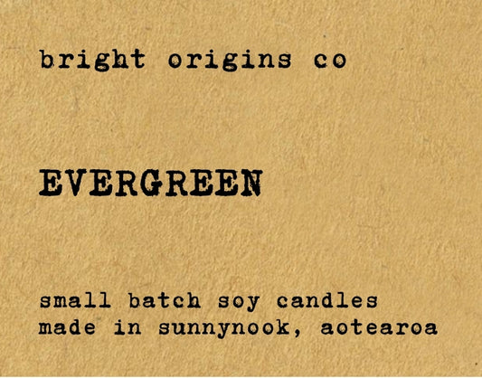 Evergreen Candle