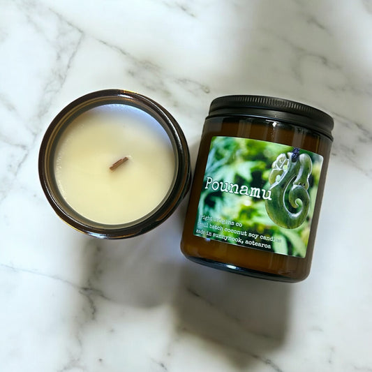 Pounamu Candle