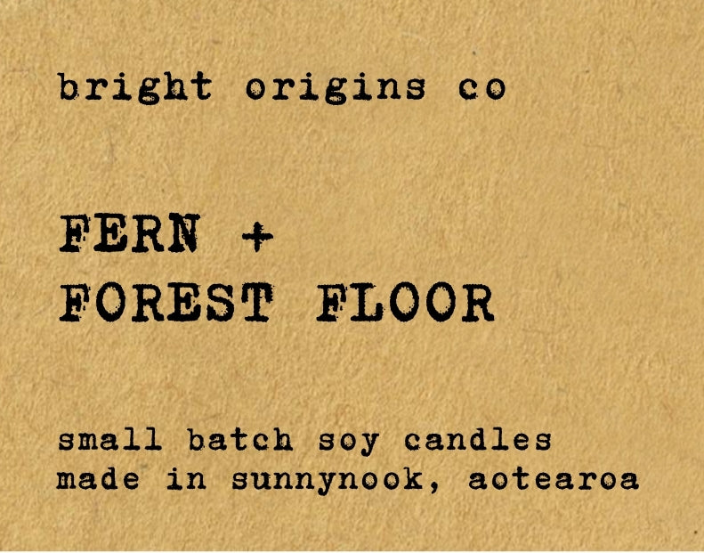 Fern & Forest Floor Candle
