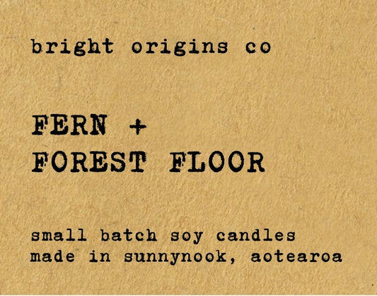 Fern & Forest Floor Candle