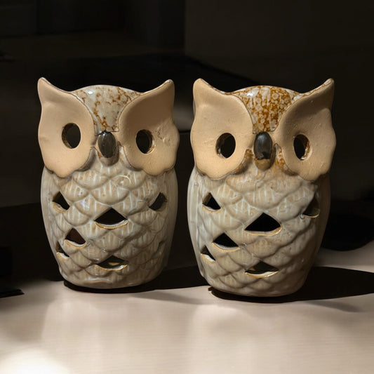 Owl Tea Light Burner