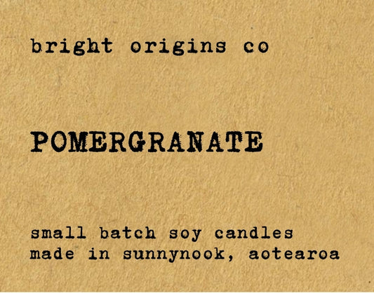 Pomergranate Candle