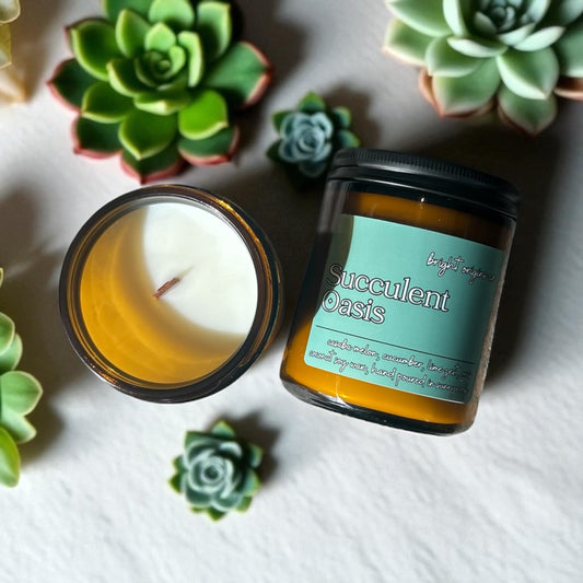 Succulent Oasis Candle