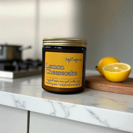Lemon Cheesecake Candle