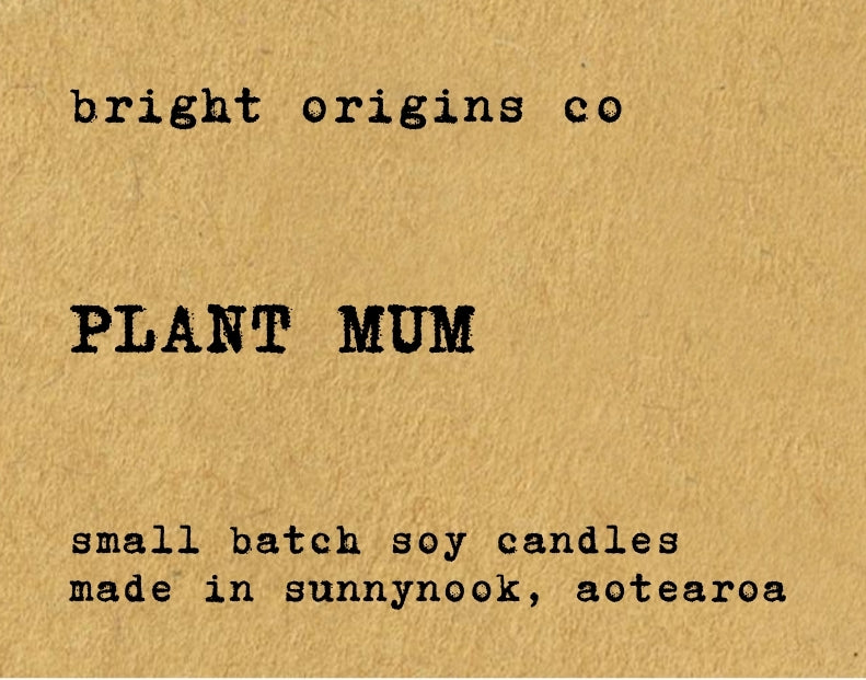 Plant Mum Candle