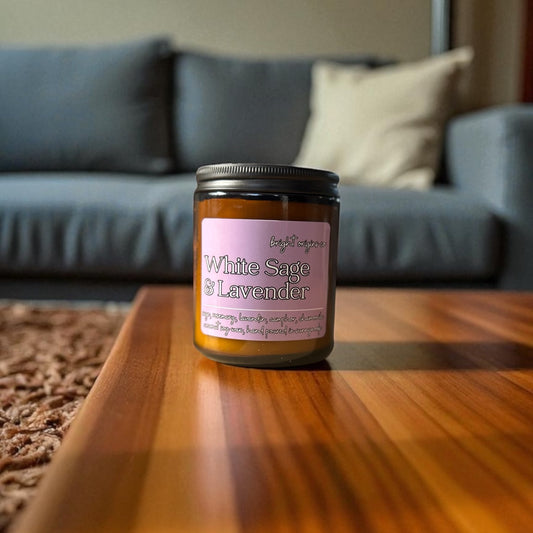 White Sage & Lavender Candle