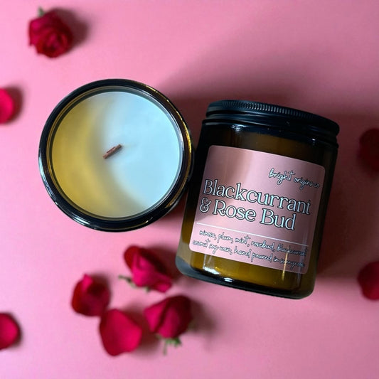Black Currant & Rose Bud Candle