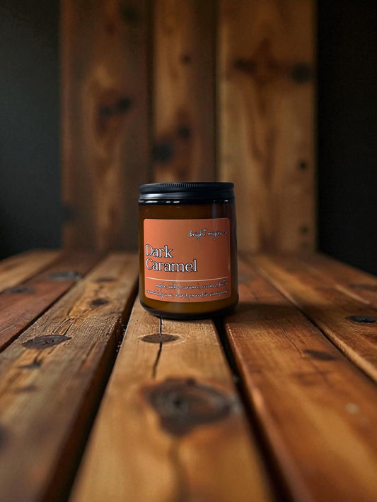 Dark Caramel Candle