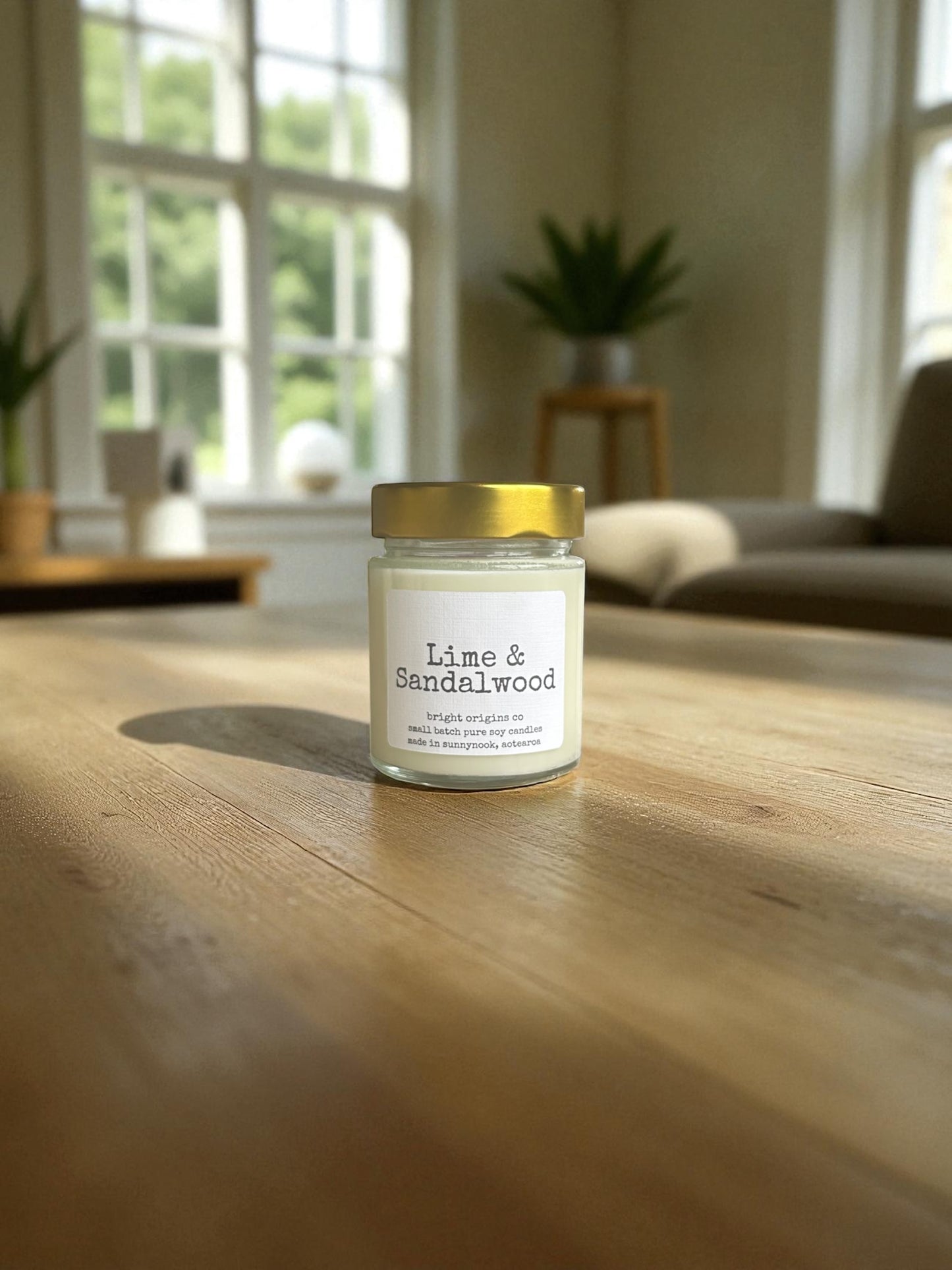 Lime & Sandalwood Candle