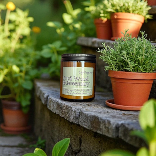 Fruit Wood & Rosemary Candle