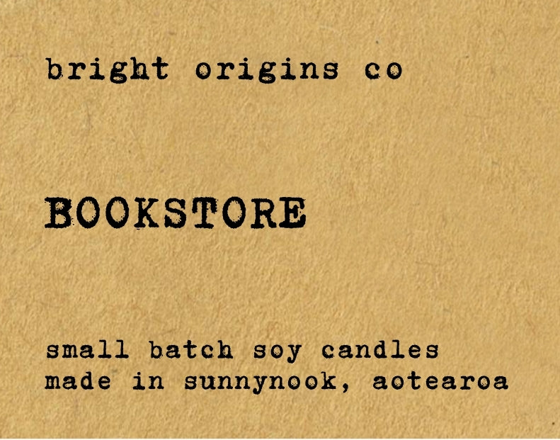 Bookstore Candle