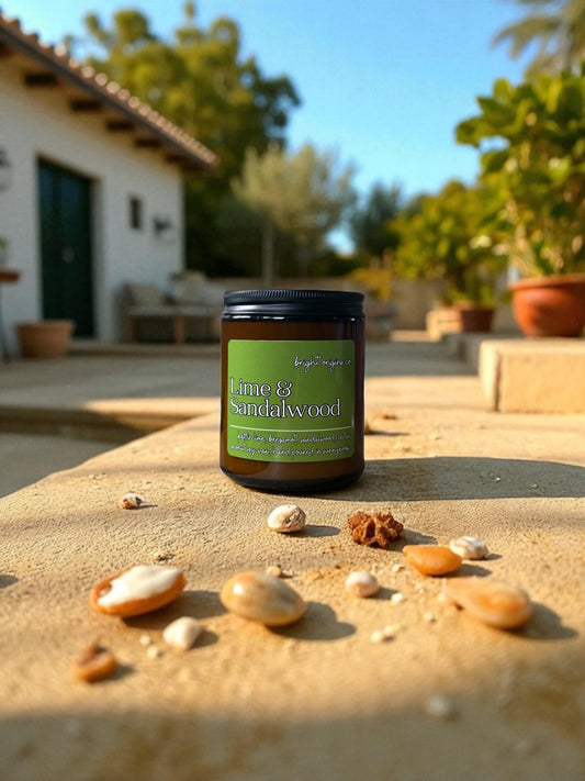 Lime & Sandalwood Candle